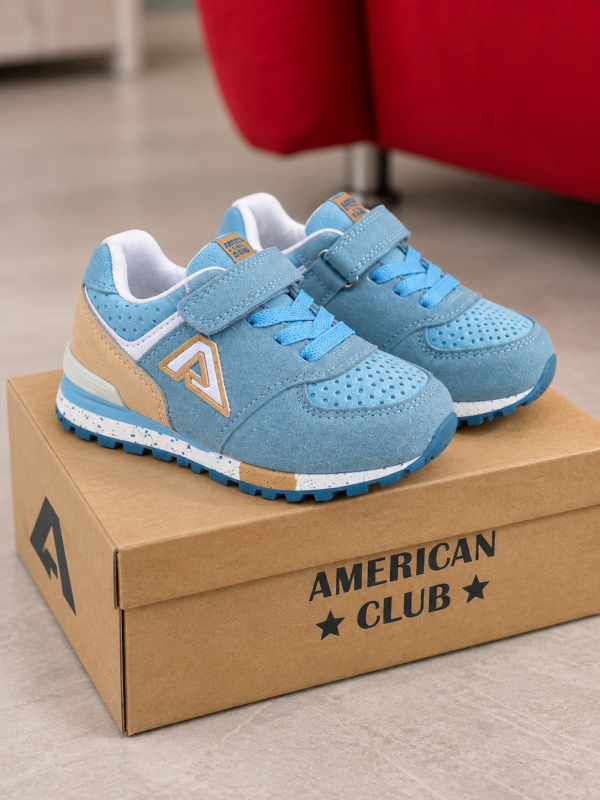 ДИТЯЧІ КРОСІВКИ AMERICAN CLUB ДЛЯ ДІВЧИНКИ